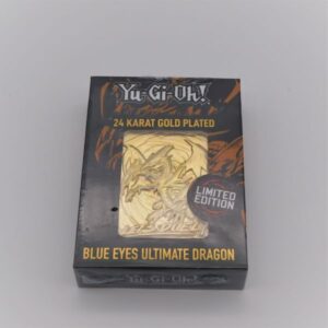 Blue eyes Ultimate Dragon gold plate