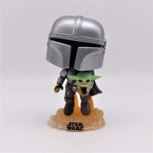 Funko Pop Star wars mandalorian jetpack grogu baby yoda
