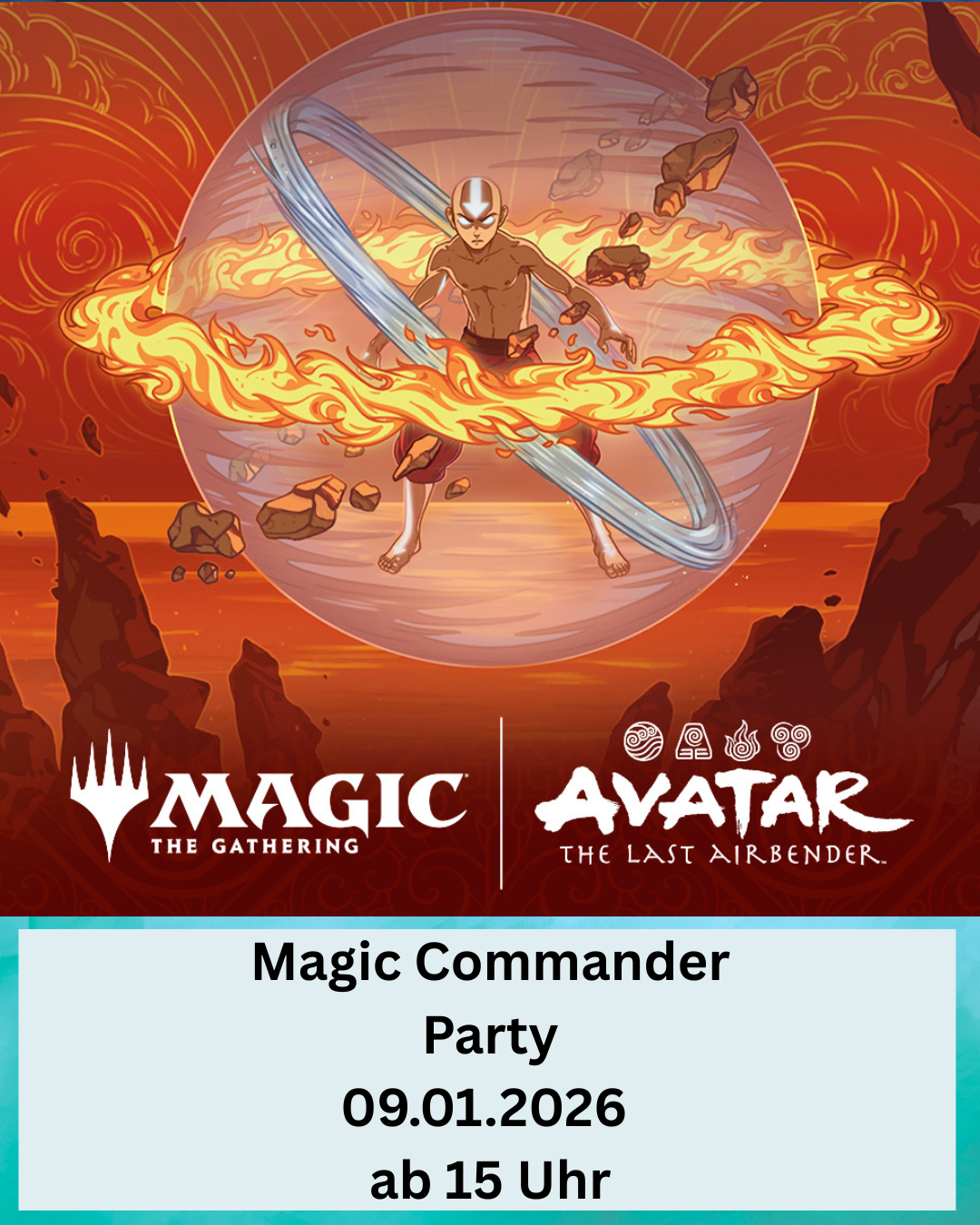 Friday Night Magic Avatar Commander Party